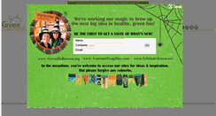 Desktop Screenshot of greenhalloween.org
